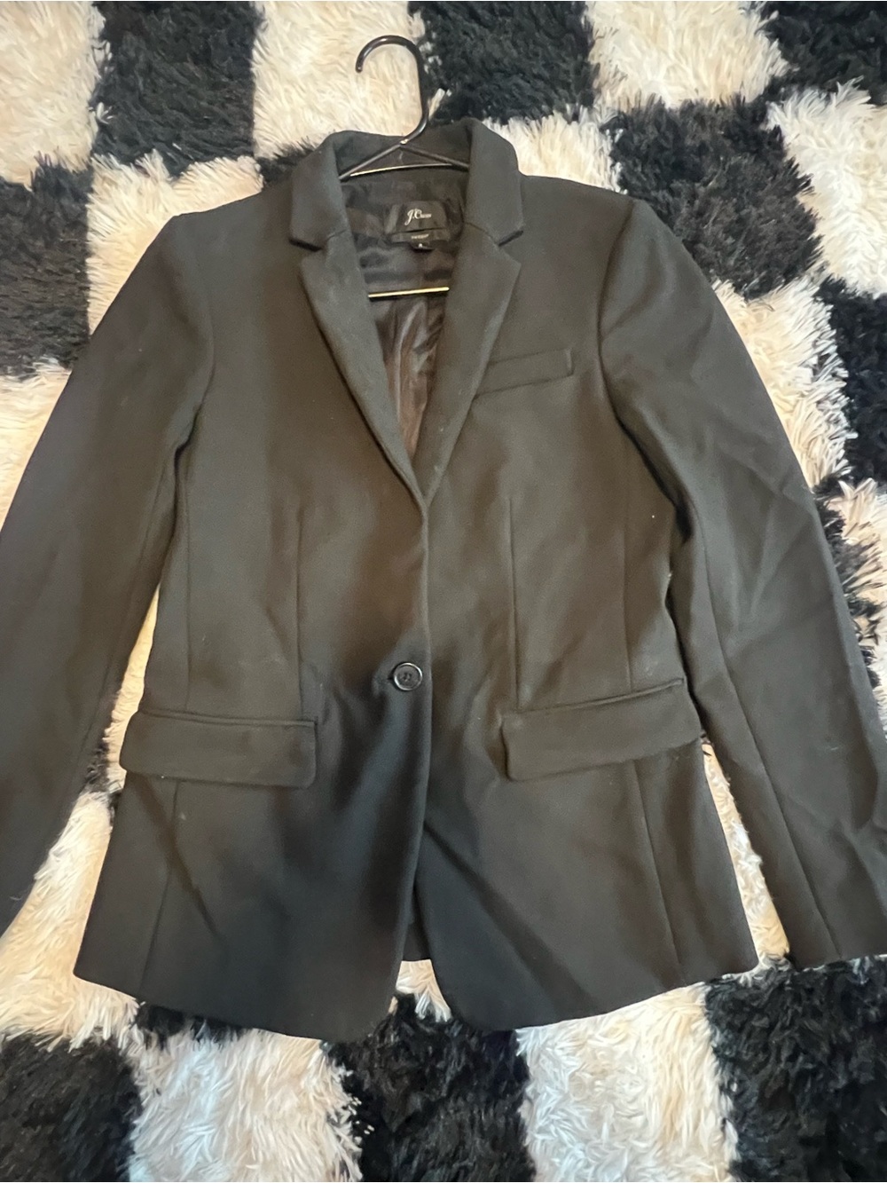 J. Crew Black Women's Single-Button Blazer